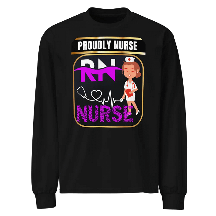 RN Appreciation Graphic Long Sleeve Shirt product image (1)