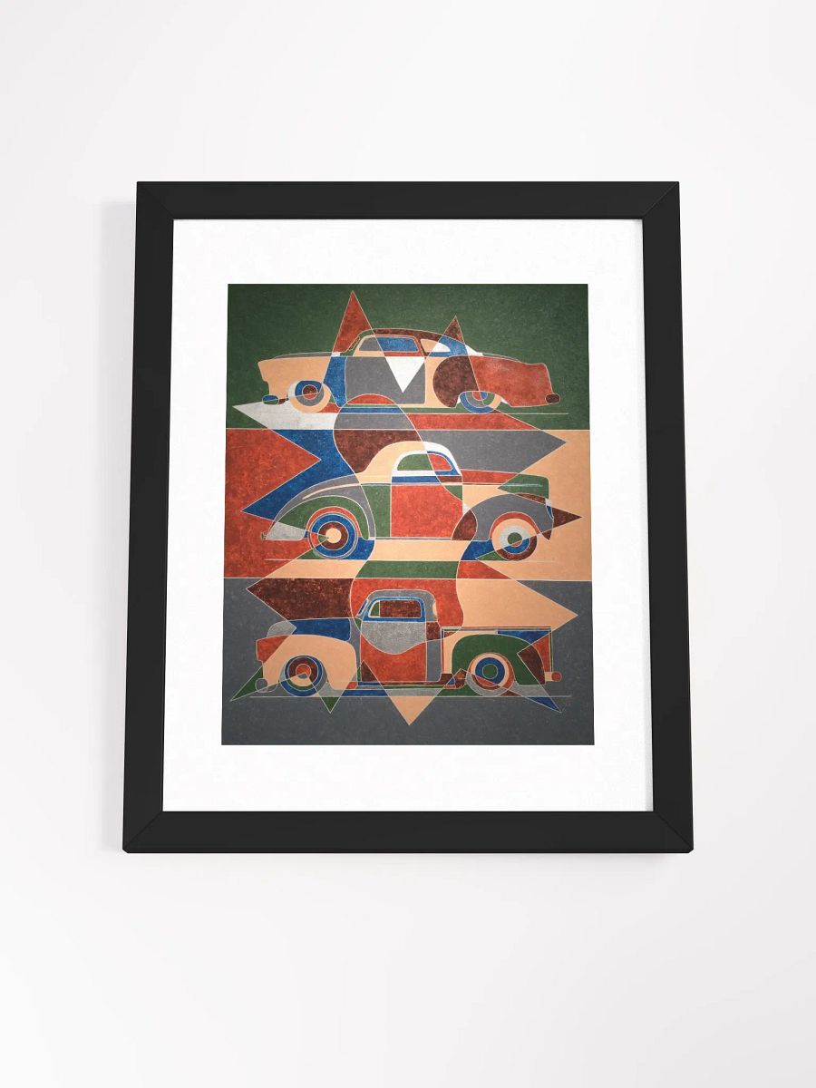 A Century of Rides Print Framed product image (1)
