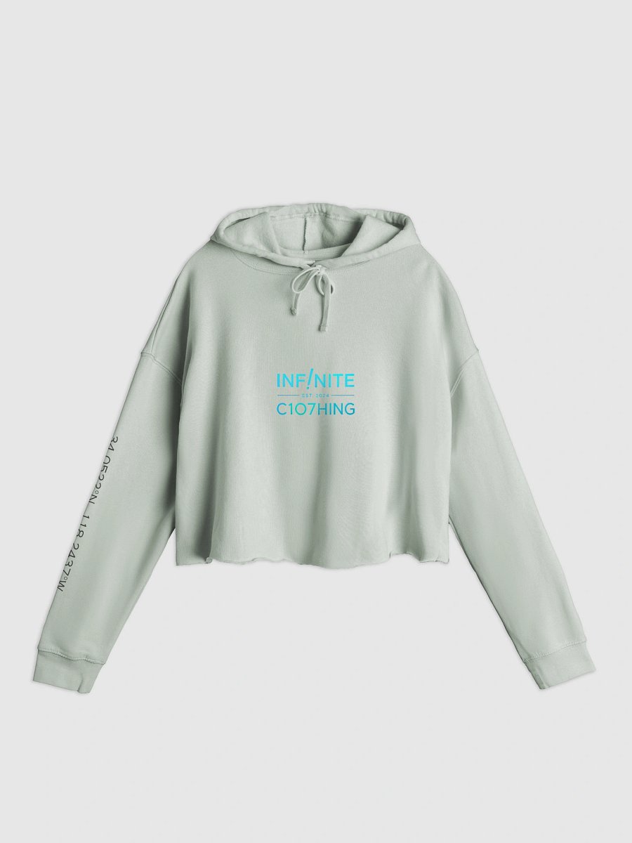 INFINITE Tech Reality Women’s Cropped Hoodie product image (1)