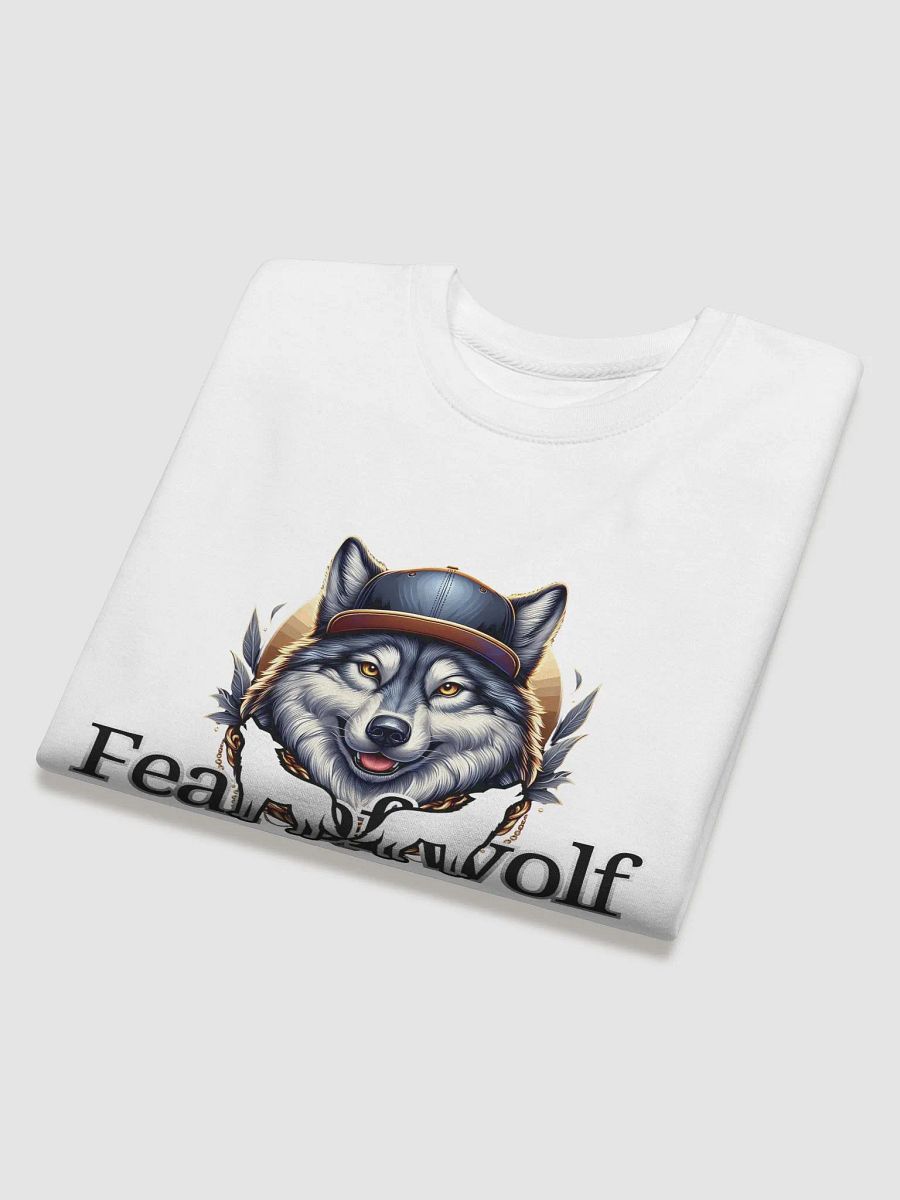 Cap-wearing Wolf Fear Premium Sweatshirt product image (22)