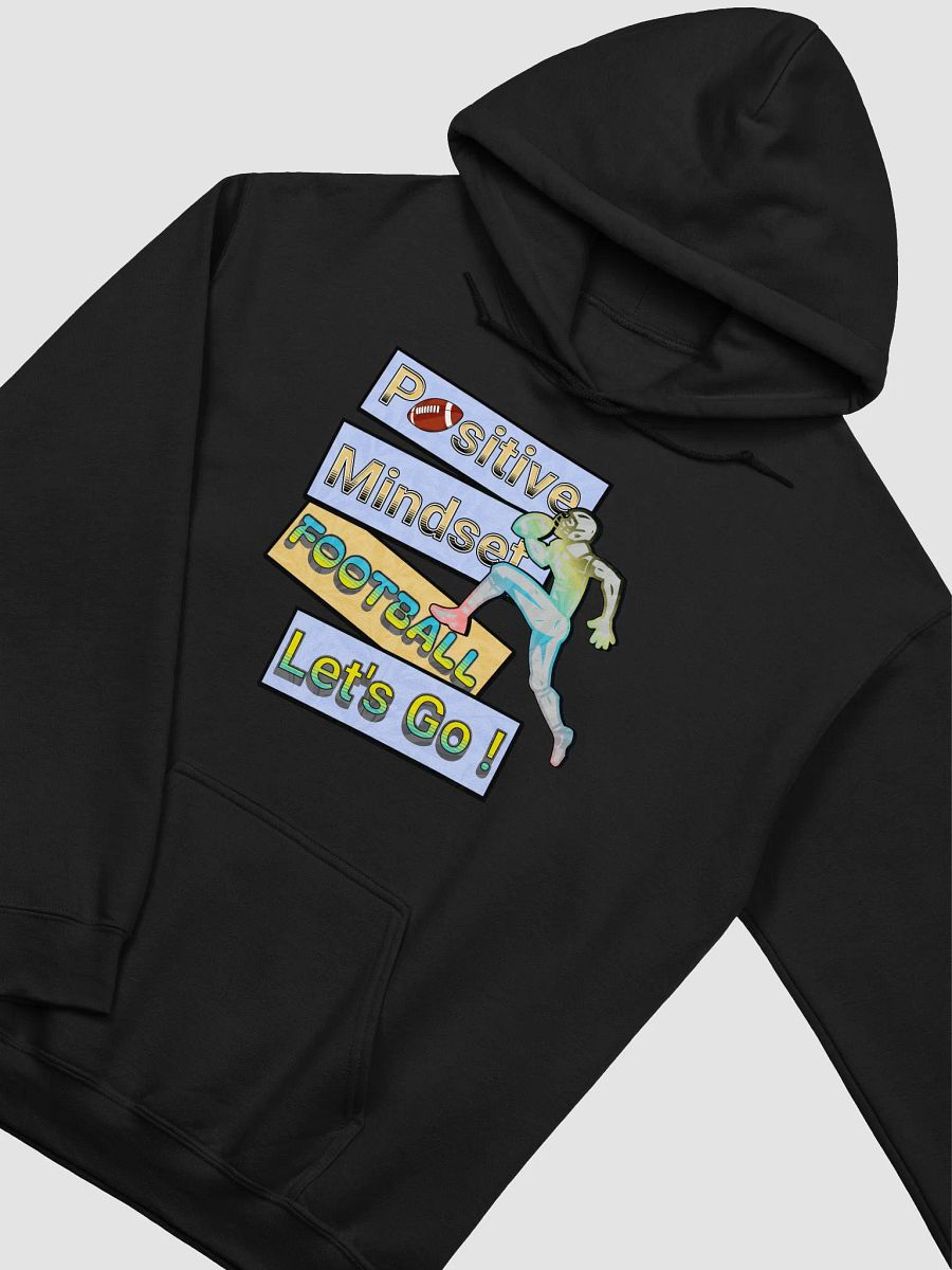 Positive Mindset Football Hoodie product image (2)