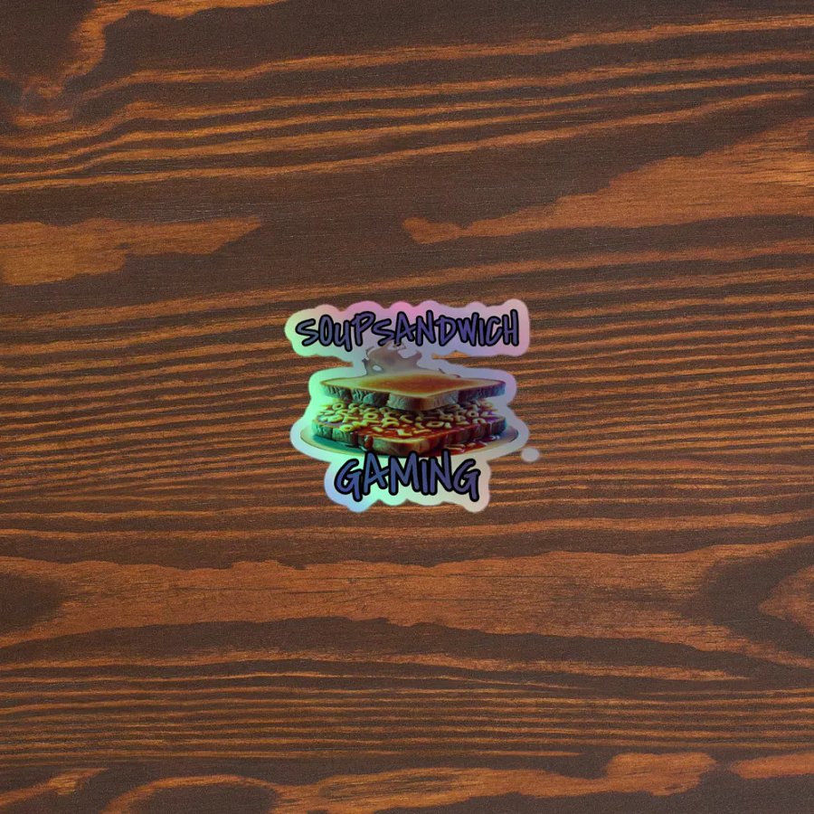 SoupSandwich Holographic Sticker product image (3)