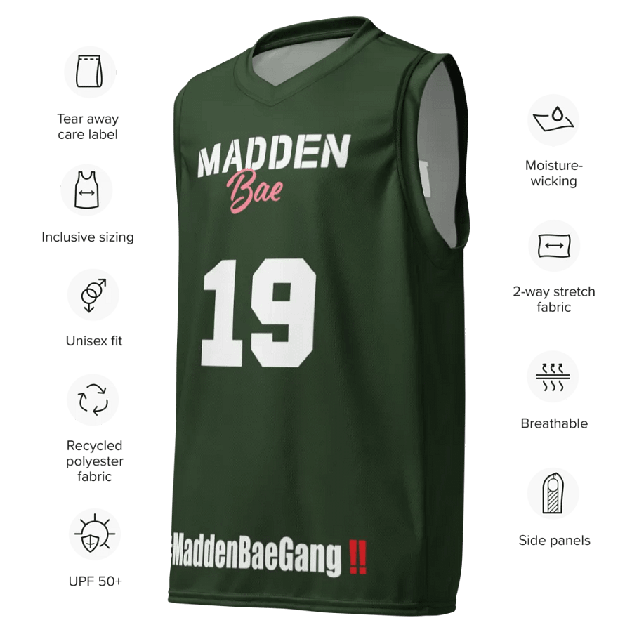 Madden Bae Jersey 🦅 (Green) product image (6)