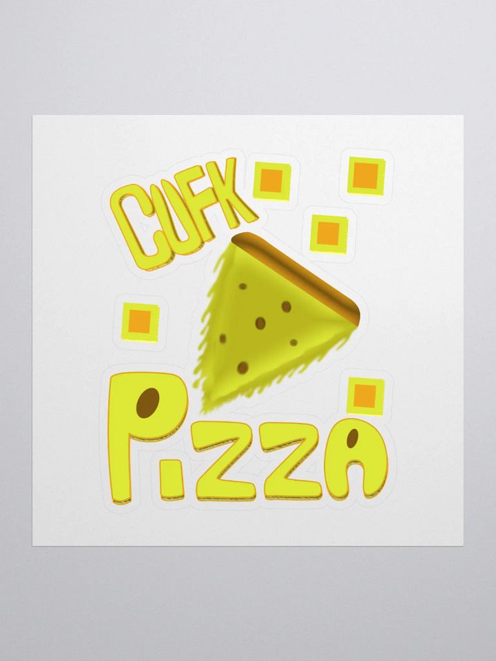 CUFK Pizza Cutout Stickers product image (1)