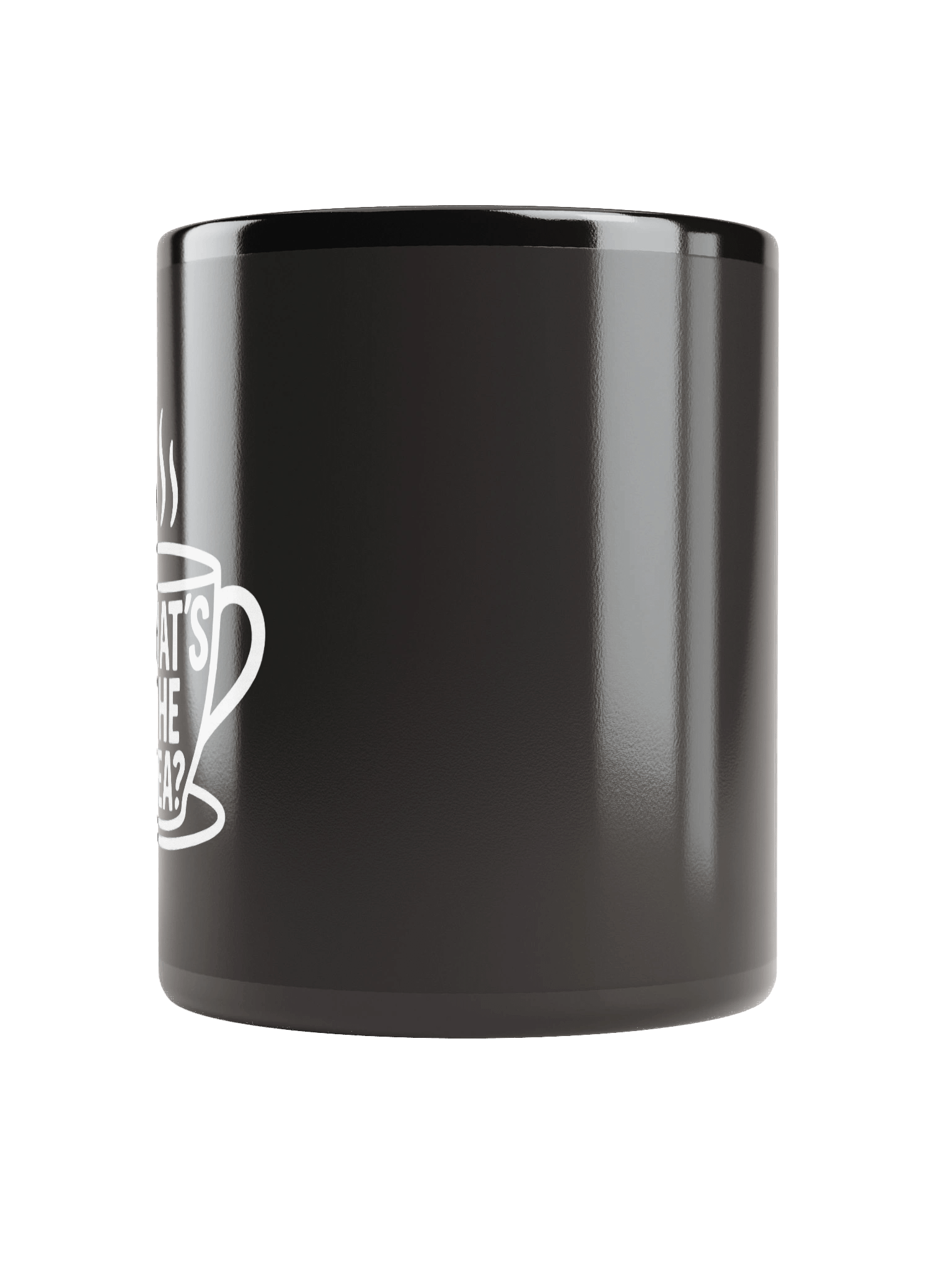 What's The Tea? Mug - Black product image (3)