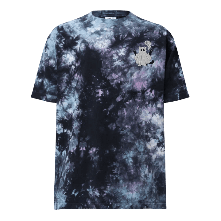 Boo-tiful Oversized Tie-Dye T-Shirt product image (1)