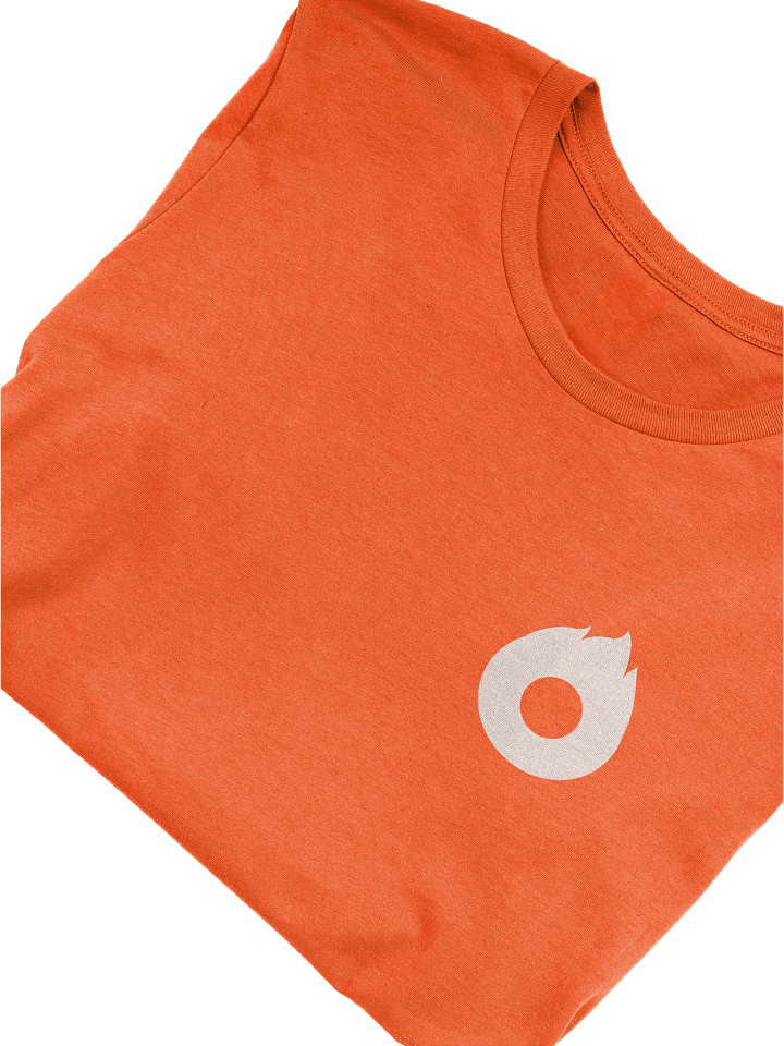 Slow Burn Flame Tee - White product image (1)