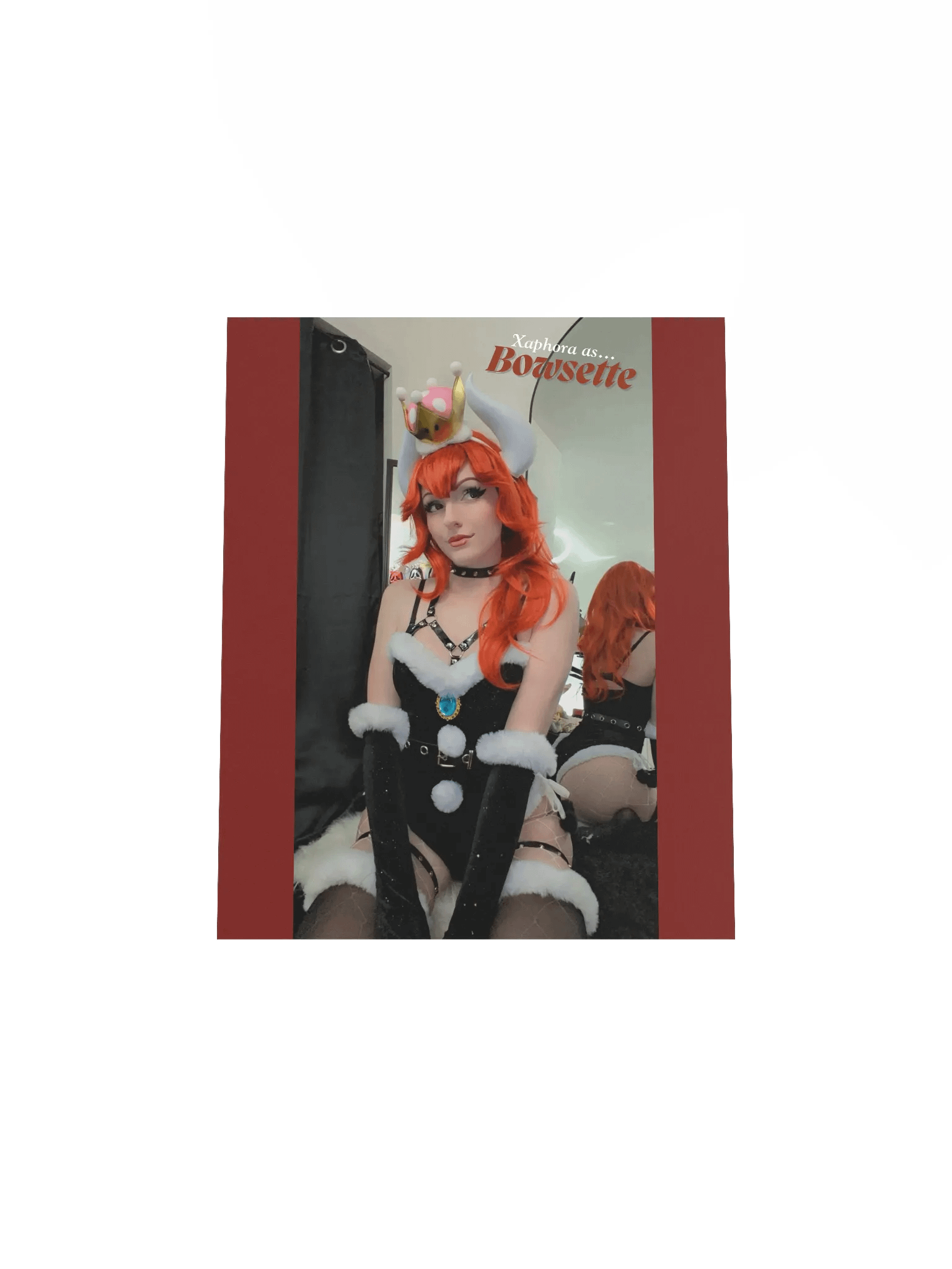 Winter Bowsette Cosplay Print V6 product image (4)