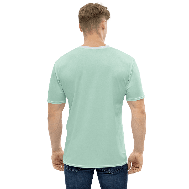Glacial Bloom – Frosted Mint Edition Men's Tee product image (2)