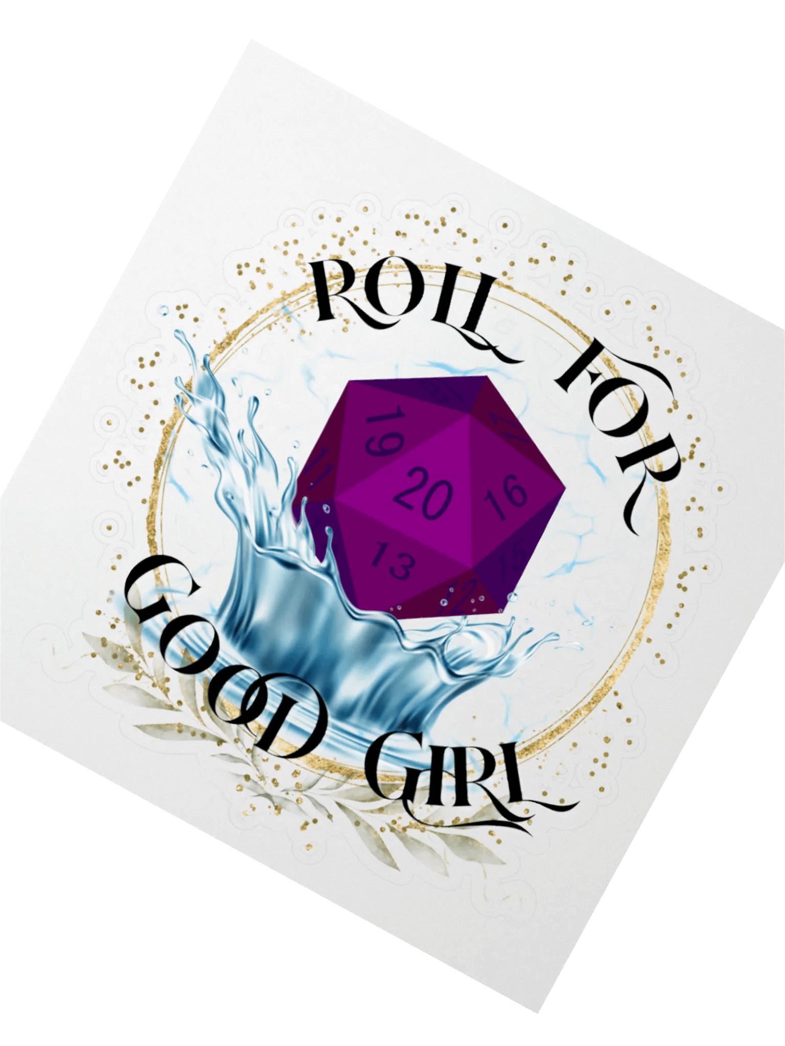 Roll for Good Girl sticker product image (2)