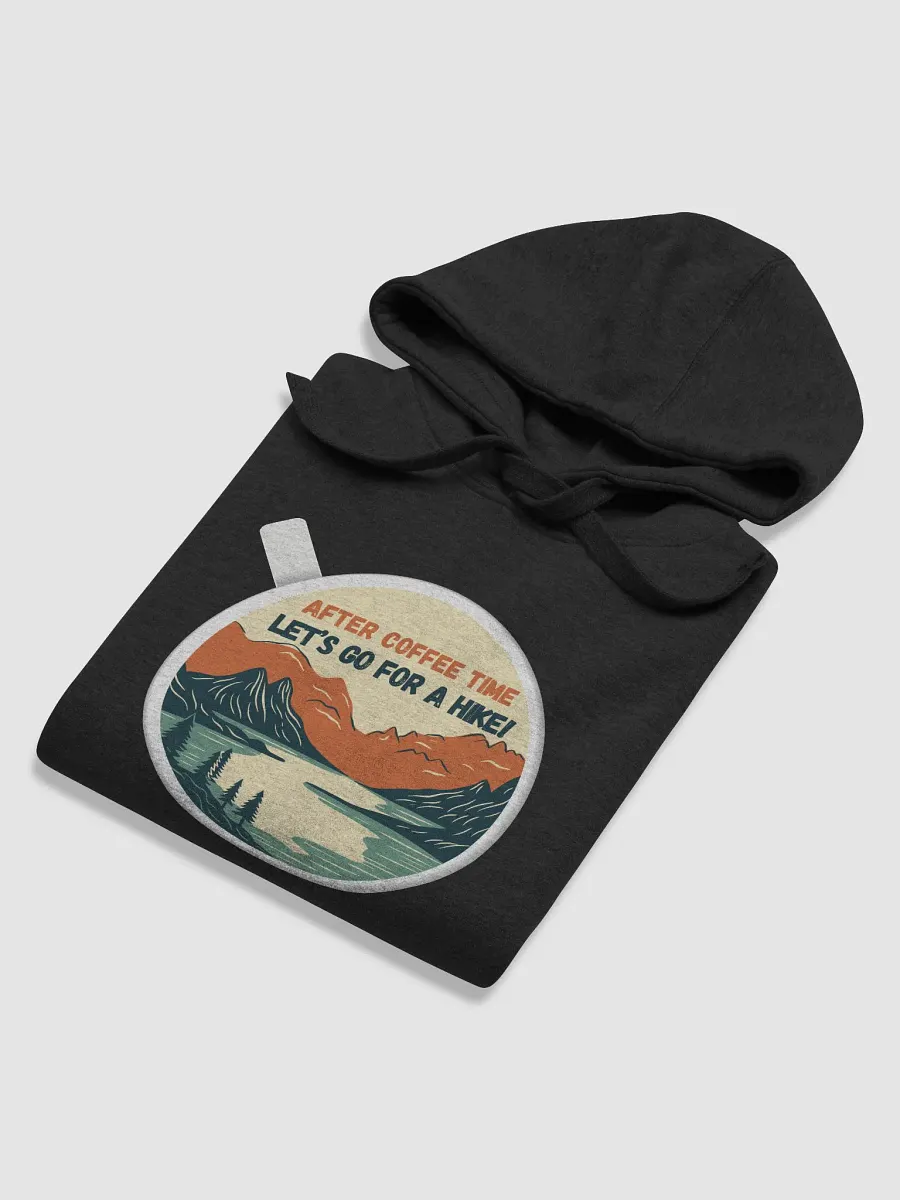 Coffee and Mountain Hike Unisex Premium Hoodie product image (26)