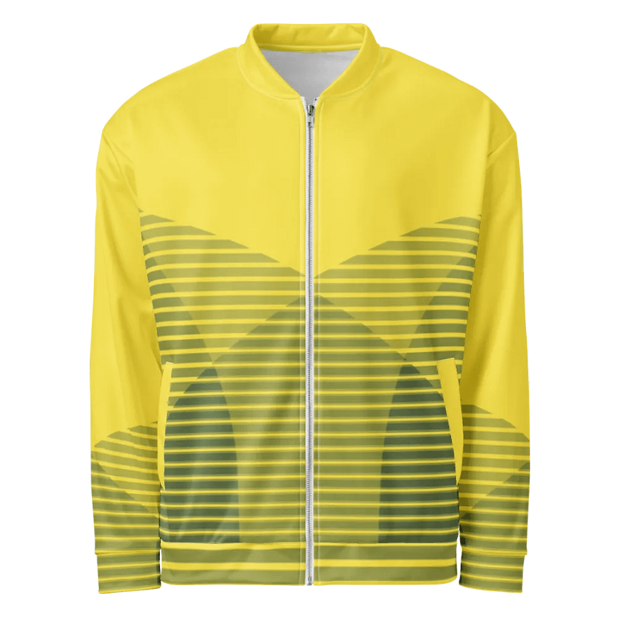 Symmetric Fusion All-Over Print Bomber Jacket product image (1)