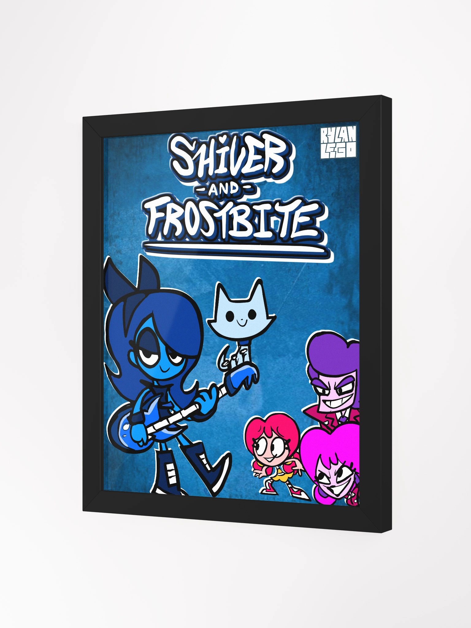 Shiver and Frostbite - "The Full Cast" Framed Poster product image (4)