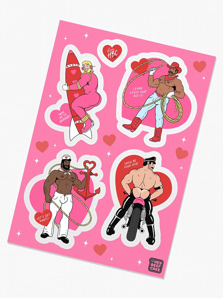 Love, HBC Sticker Sheet product image (2)