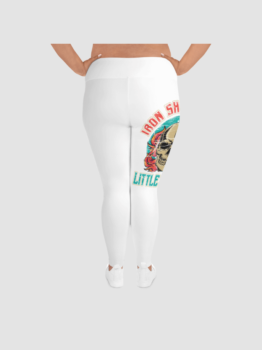 Iron Shadows White Leggings (2XL-6XL) product image (5)