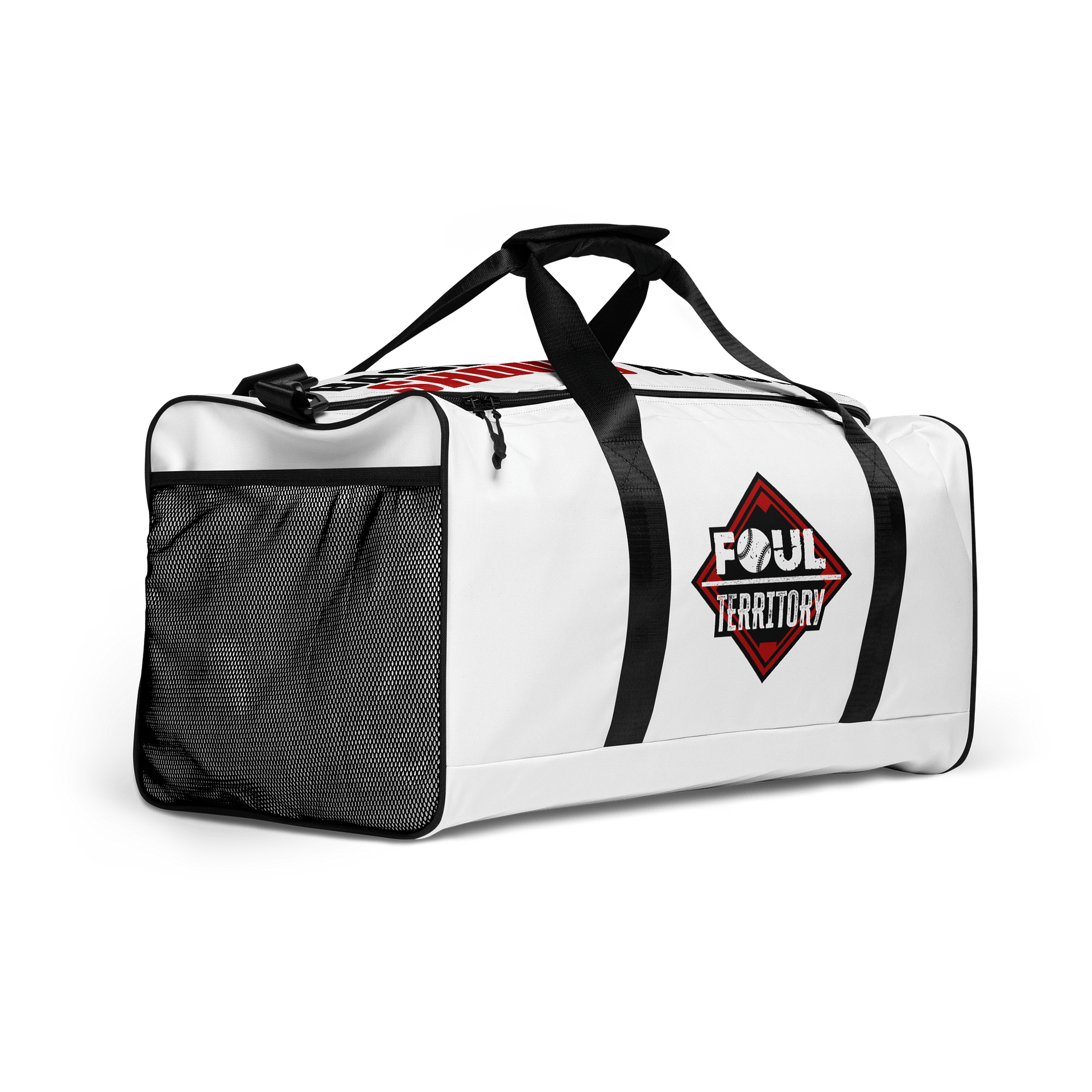 Foul Territory White Duffle Bag product image (4)