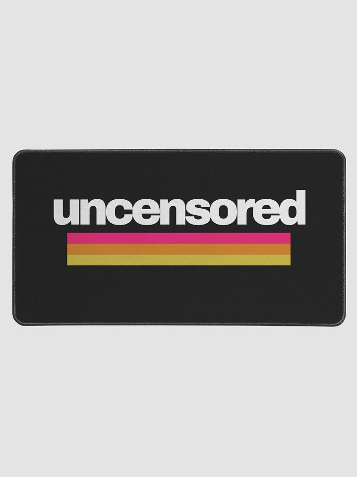 Vibrant Uncensored Desk Mat product image (1)