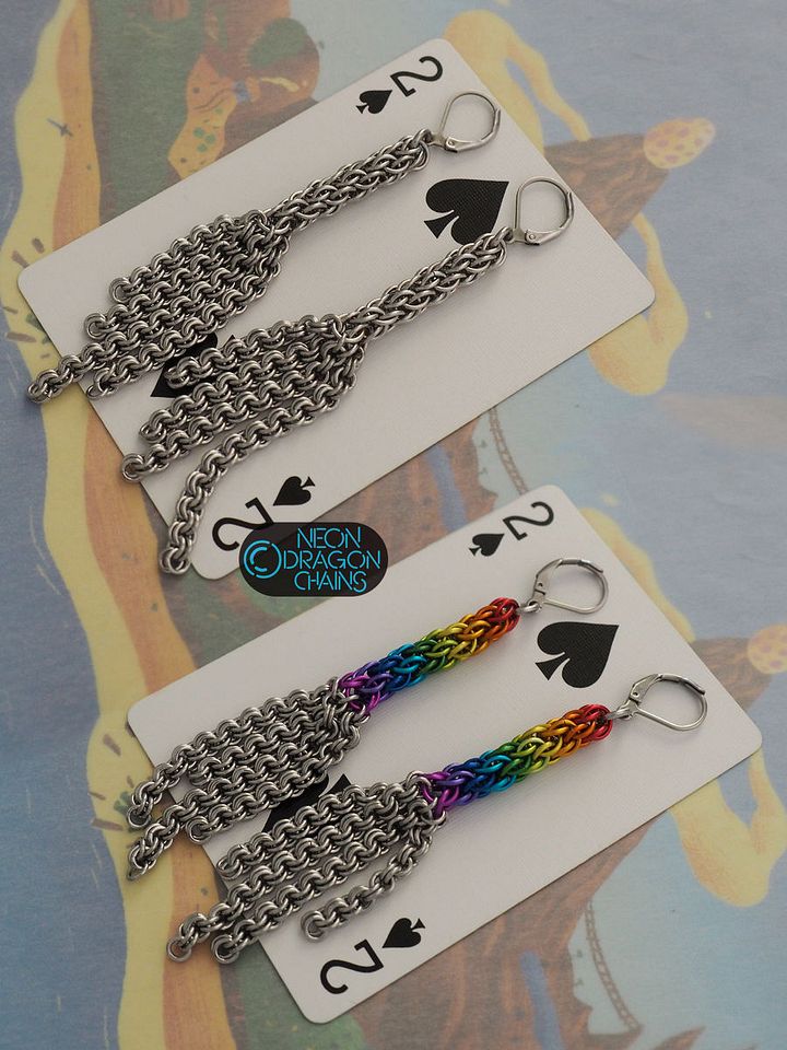 Anarchy Flogger Earrings product image (2)