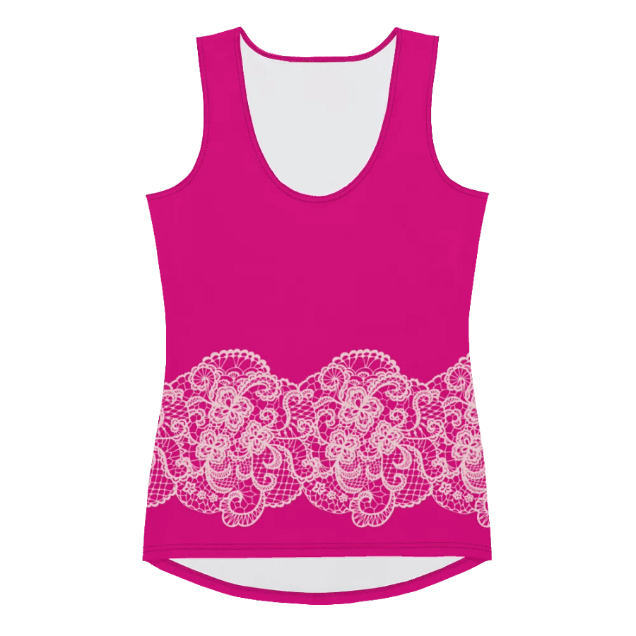 Lace Pink Premium Sportswear Tank Top product image (3)