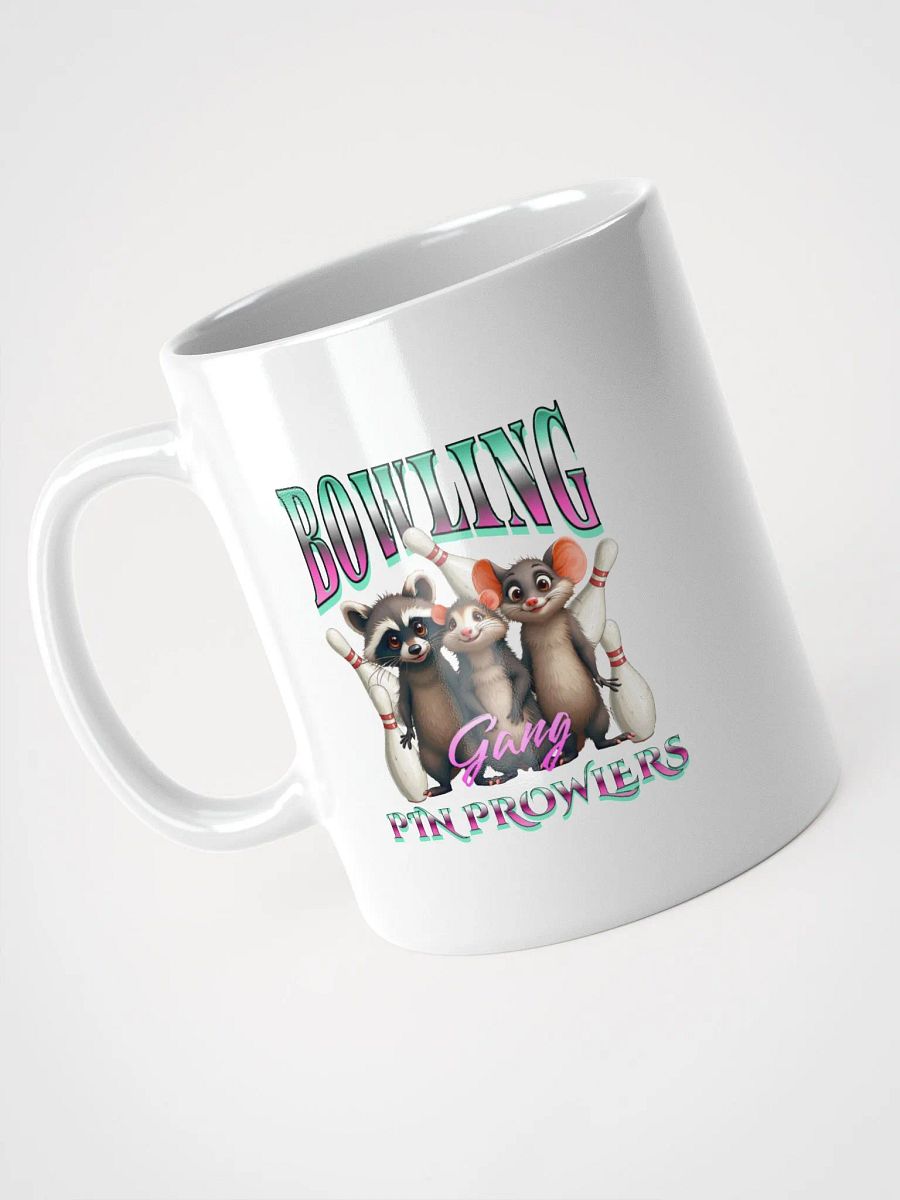 Bowling Gang Pin Prowlers Raccoon Mug product image (2)