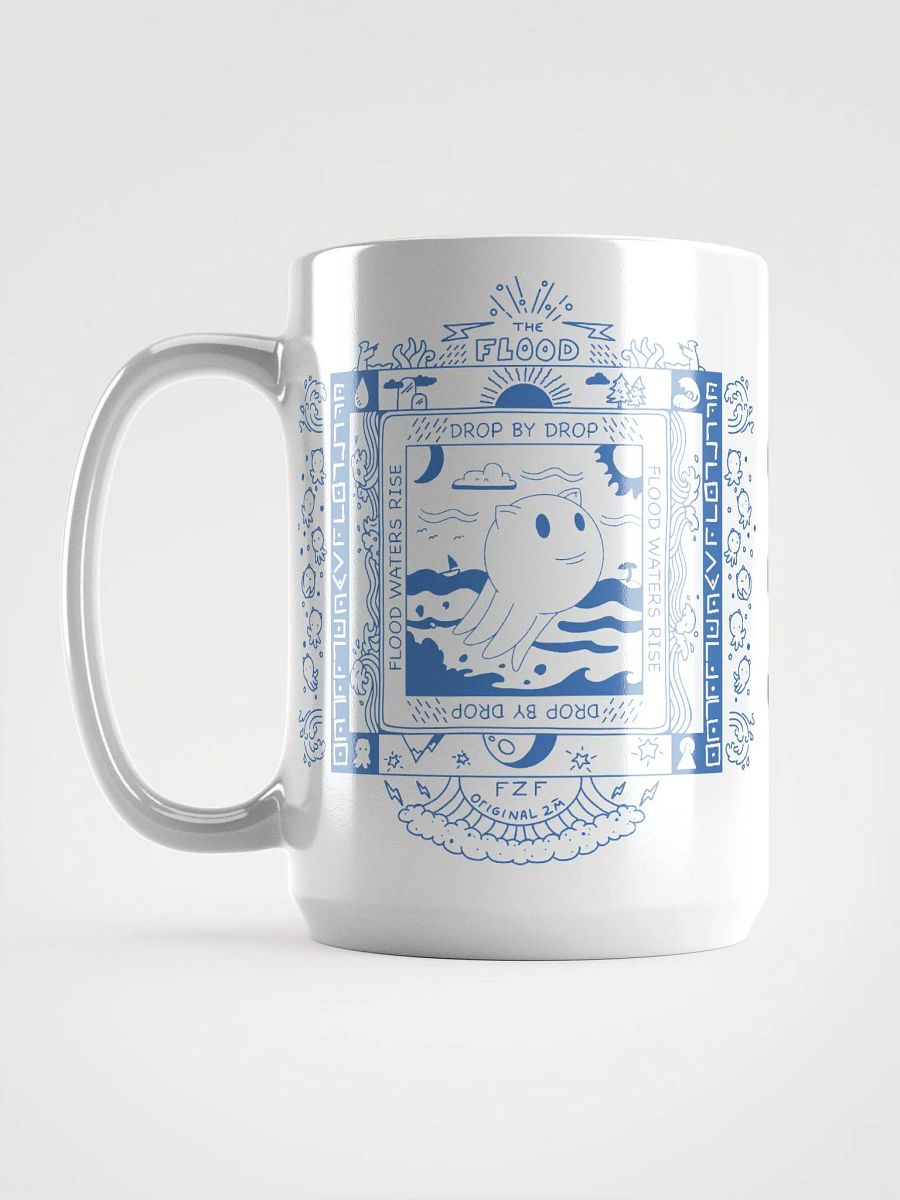 Flood Blue Line 15oz Mug - Double Sided product image (6)