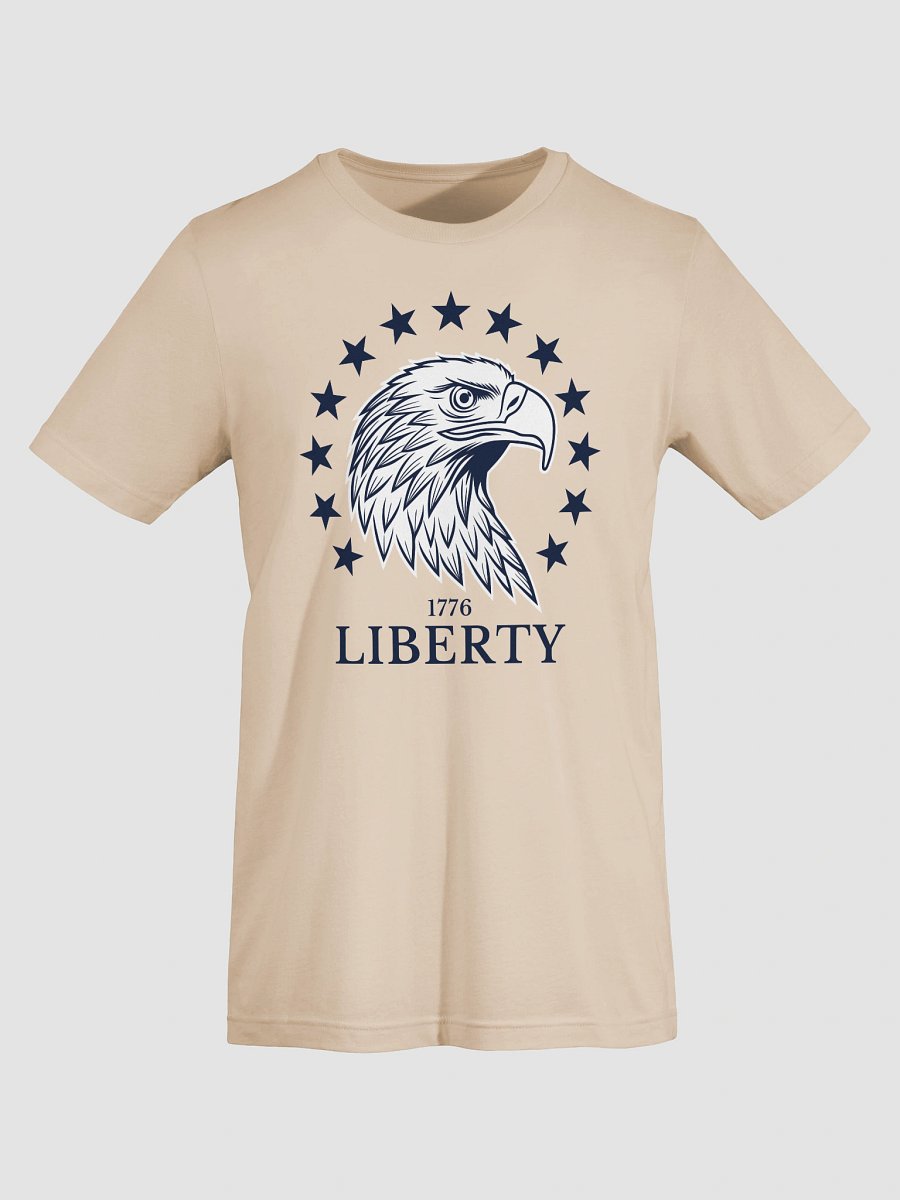 Liberty Patriotic Eagle Graphic Supersoft Unisex T-Shirt product image (103)