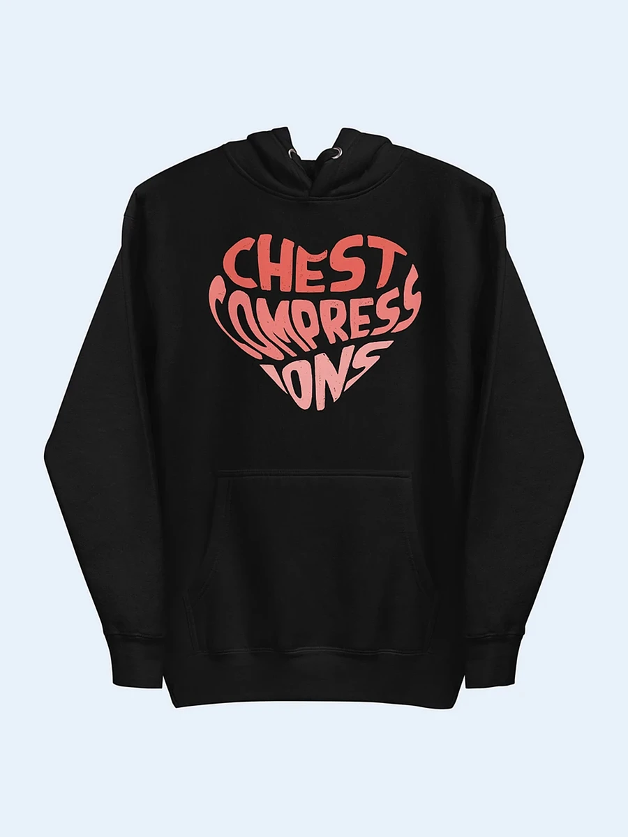 Chest Compressions Heart Hoodie product image (2)
