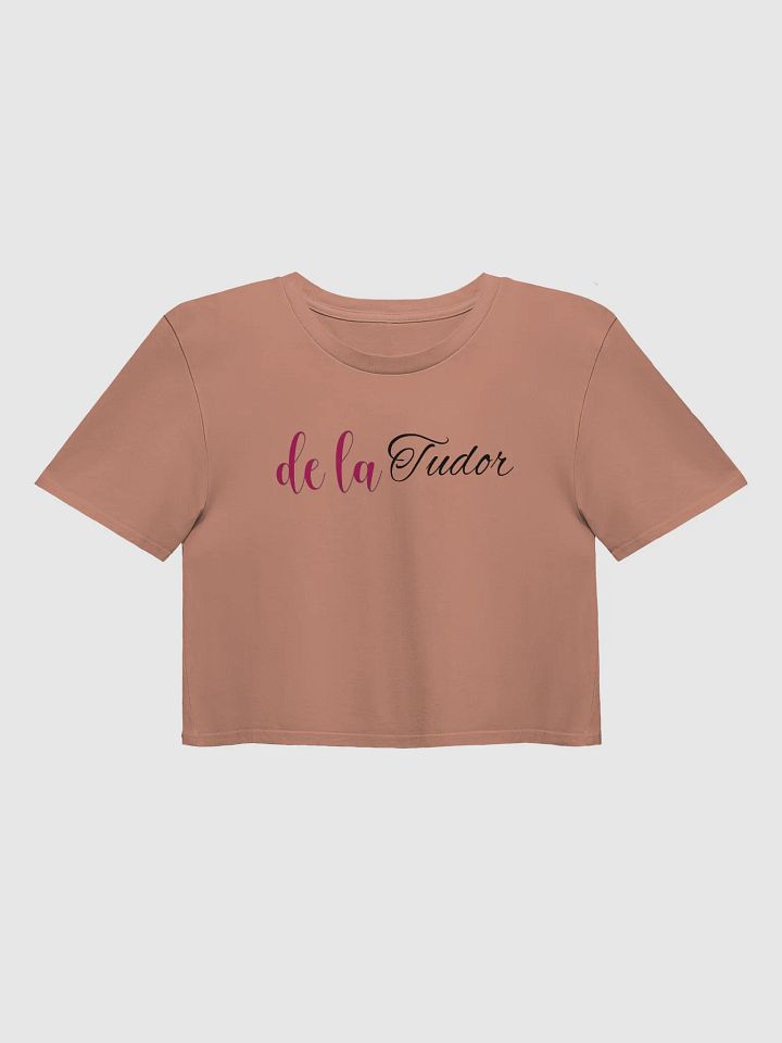 Women's Premium Crop Top with our brand name De La Tudor product image (1)