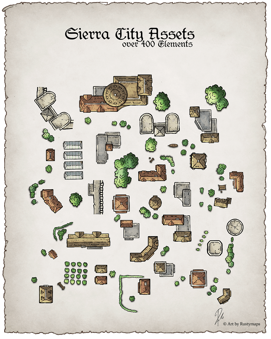 Sierra City Assets Pack product image (1)