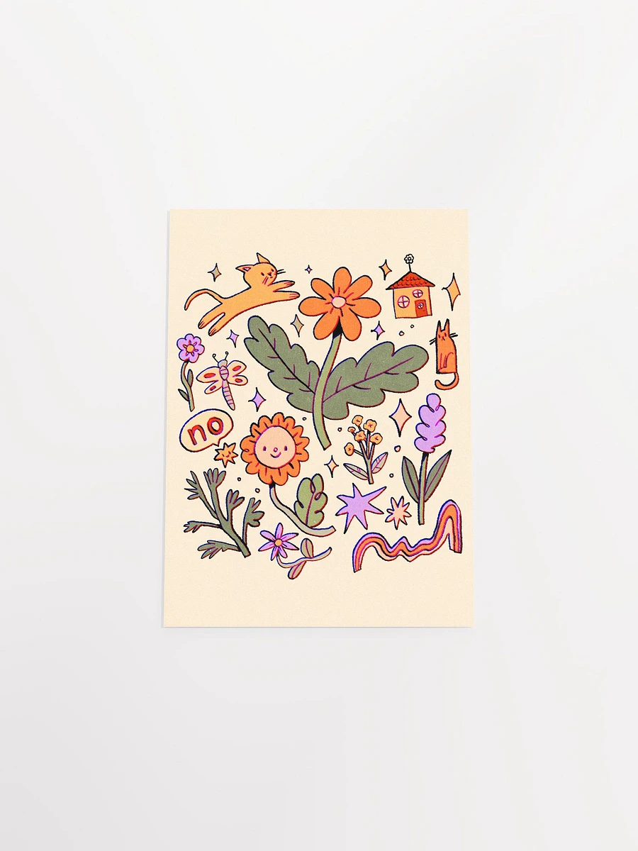 Happy Doodles Print product image (4)