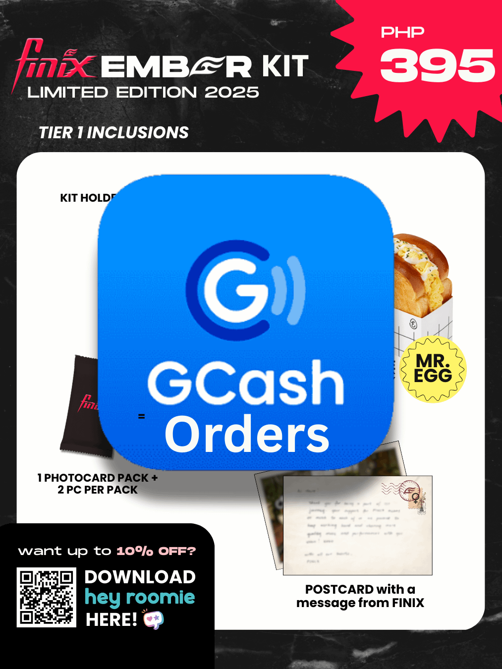 (GCASH ONLY!!!) Commemorative Envelope Kit - Limited Edition FINIX Ember Kit (2025 Pre-Debut) product image (1)