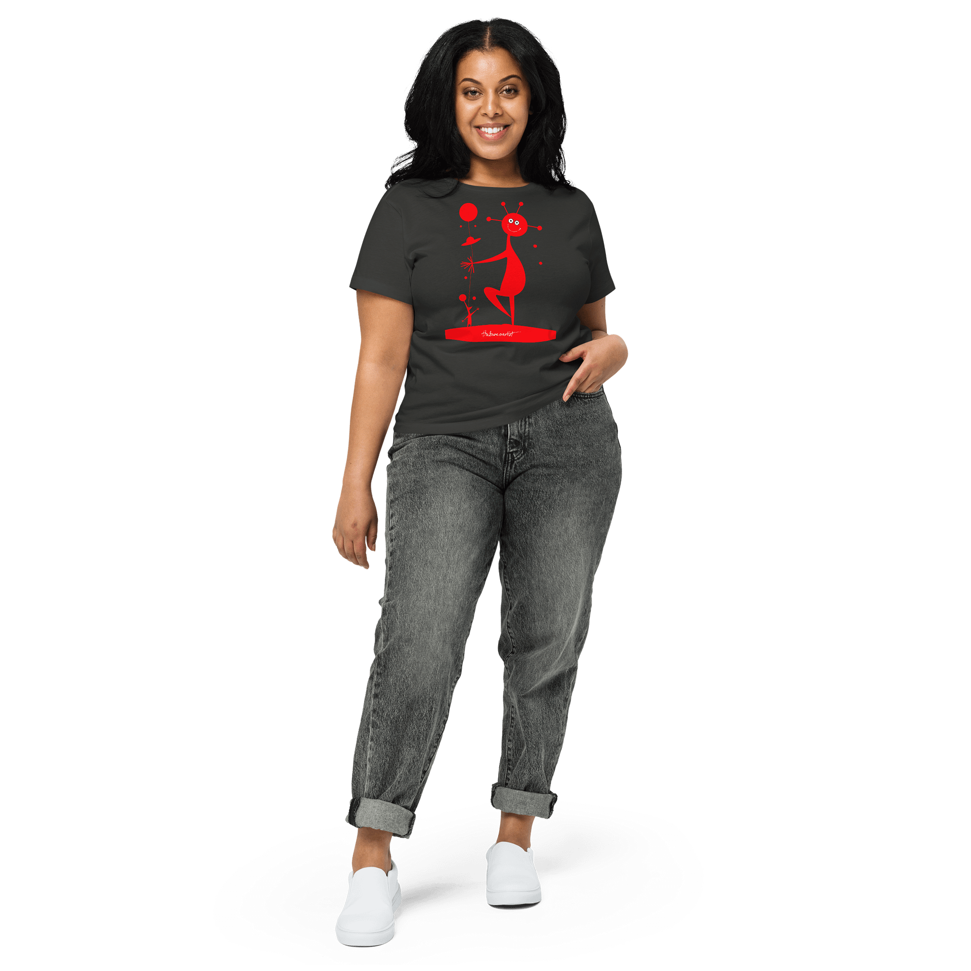 Cotton Heritage Women's High-Waisted Tee product image (35)