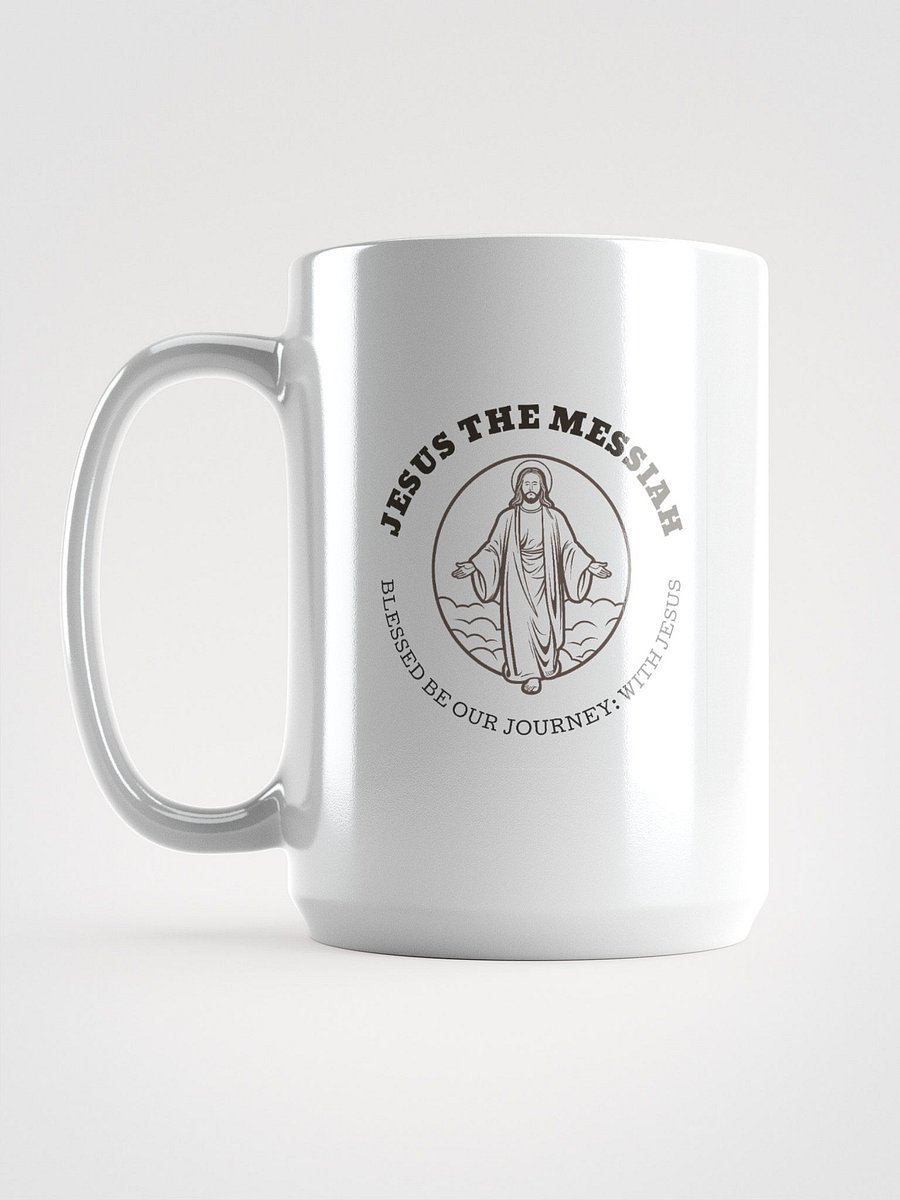 Jesus The Messiah Ceramic Mug – “Blessed Journey” Morning Edition product image (1)