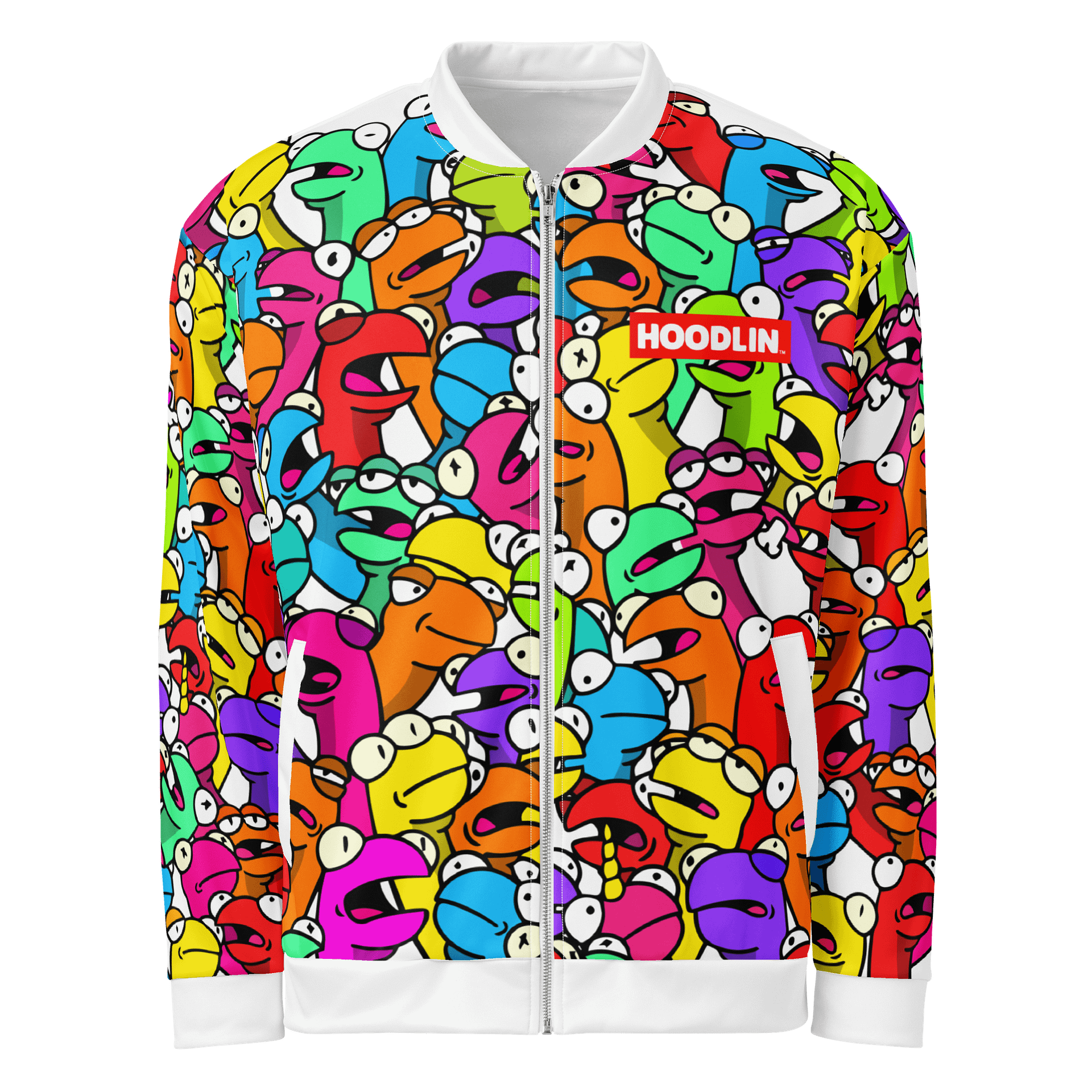 Batched Hoodlin Jacket - Black Base product image (1)