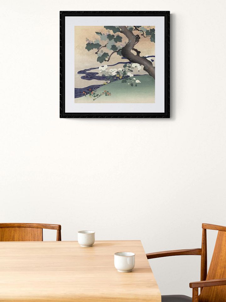 Tree and Chrysanthemums - Kogyo Tsukioka product image (1)