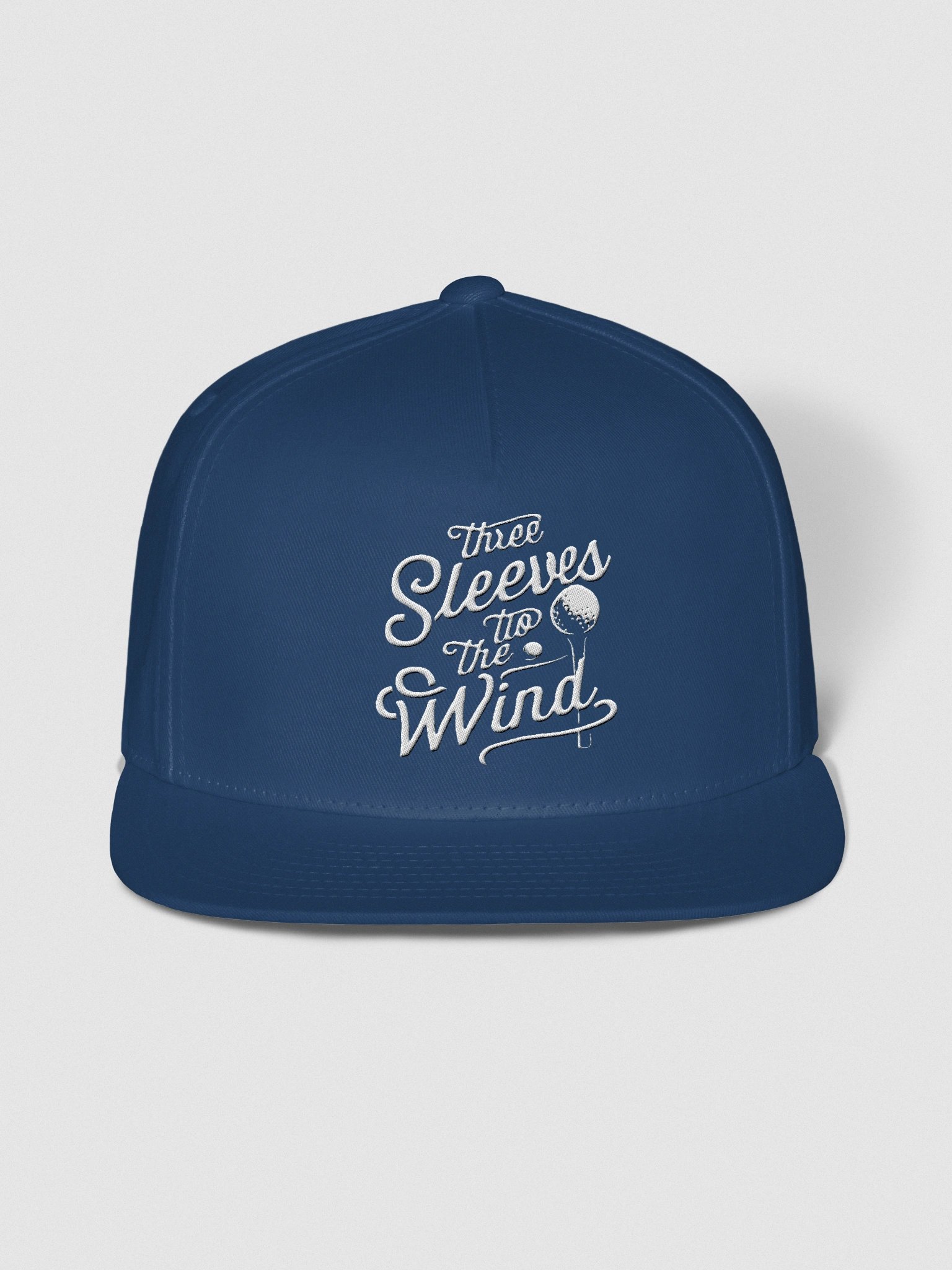 3 Sleeves to the Wind - Flat Snapback Cap product image (1)