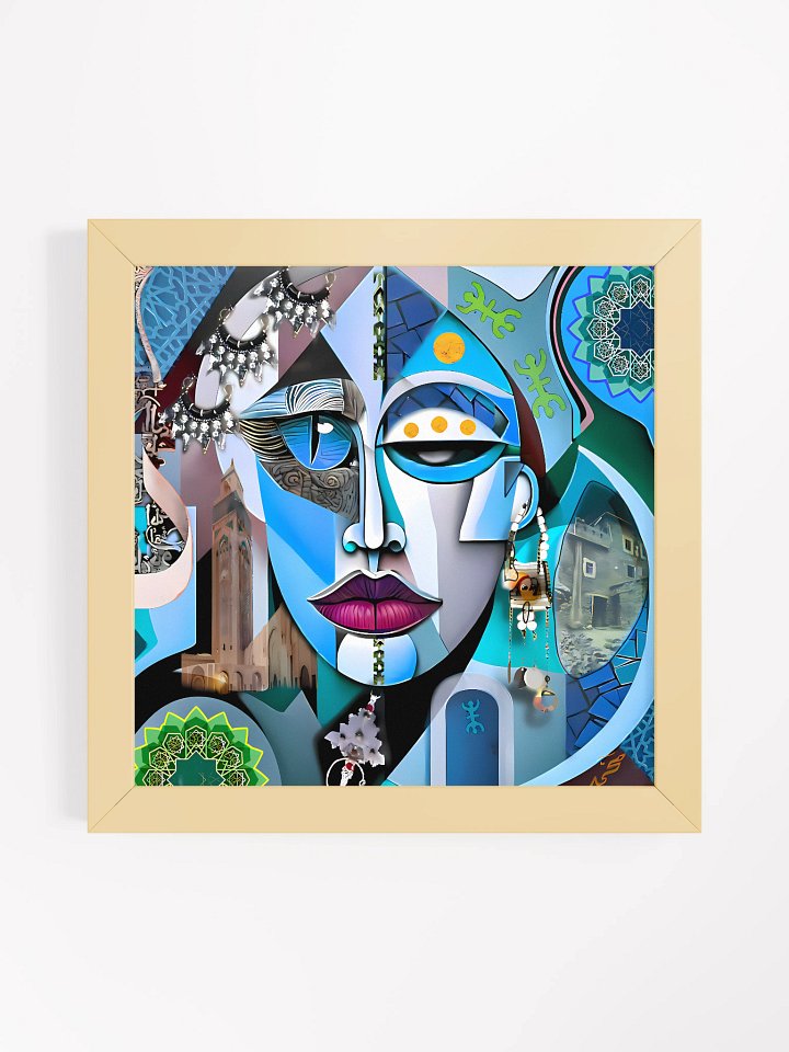 Artworks digital Nfts Cubism style, achievement & presentation by SimouArt 2025 N°=4 product image (1)