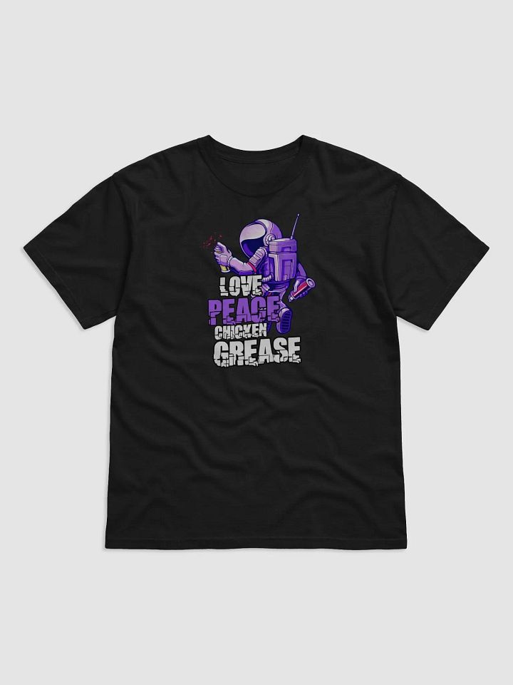 AUXgaming Graffiti Love Peace Chicken Grease Tee product image (2)