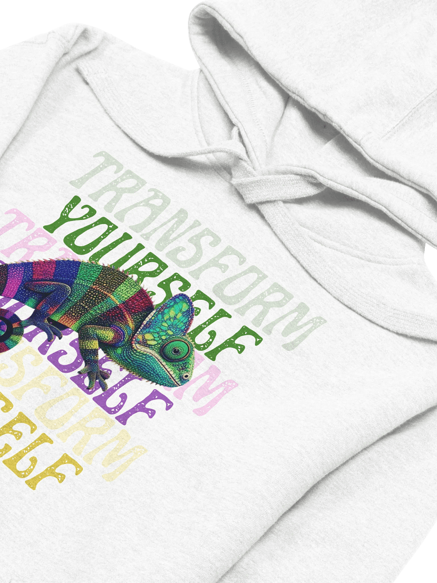 Transform Yourself Chameleon Inspired Front Graphic Hoodie product image (12)