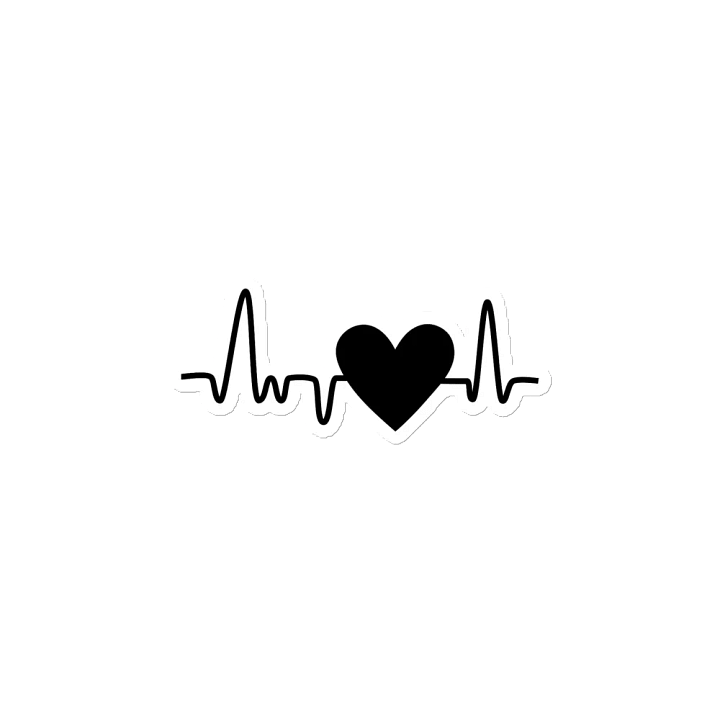 Midnight heart Die-Cut Magnets product image (2)