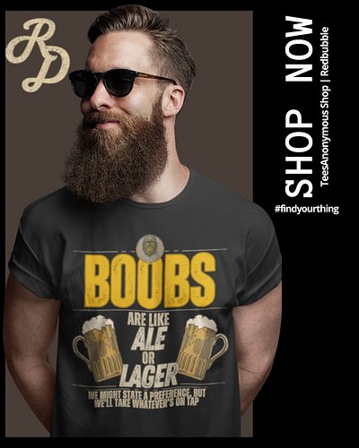 RadDad designs from TeesAnonymous let you put dad-joke level humor out into the world! Let the groans and eye-rolls reign!

S...