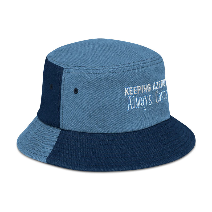 Frosty Keeping Azeroth Casual Denim Bucket Hat product image (12)