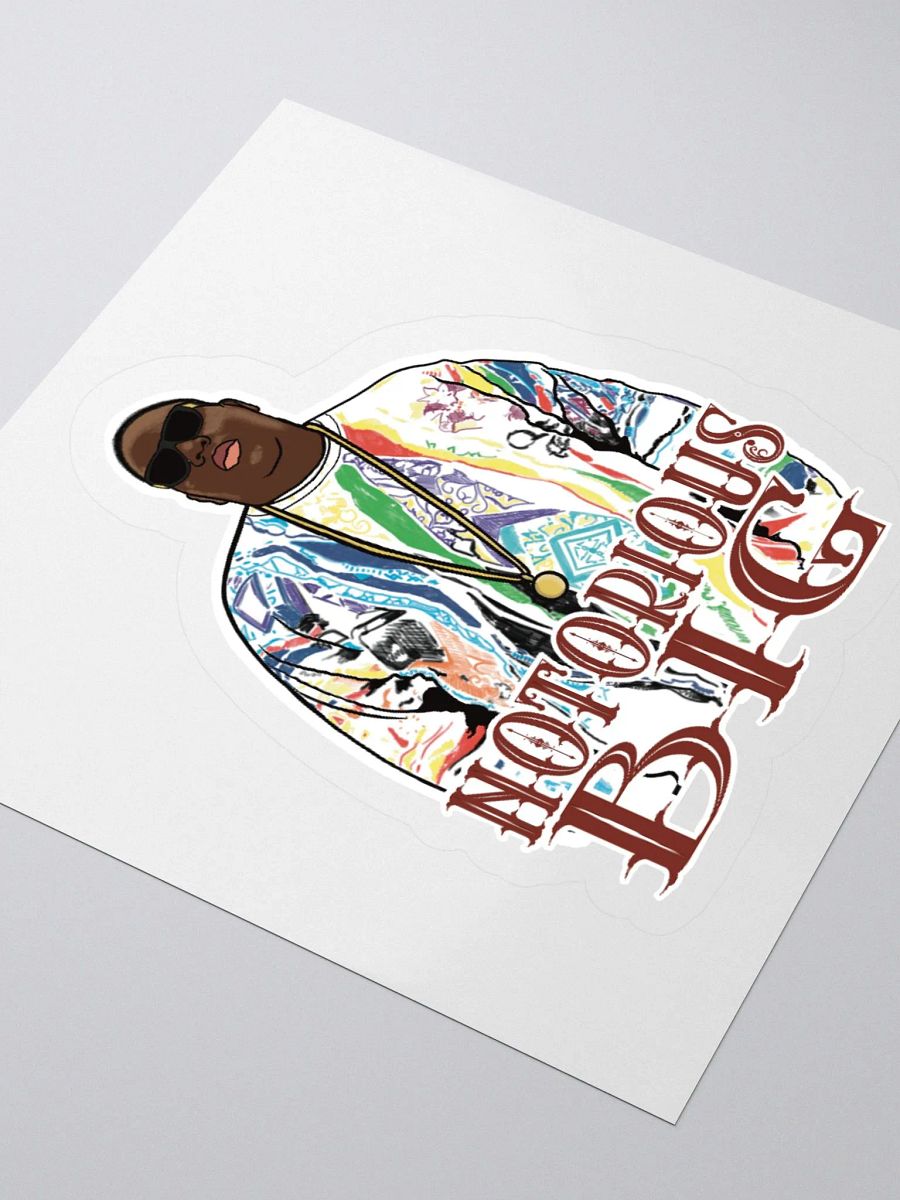 Biggie Smalls Sticker #2 product image (3)