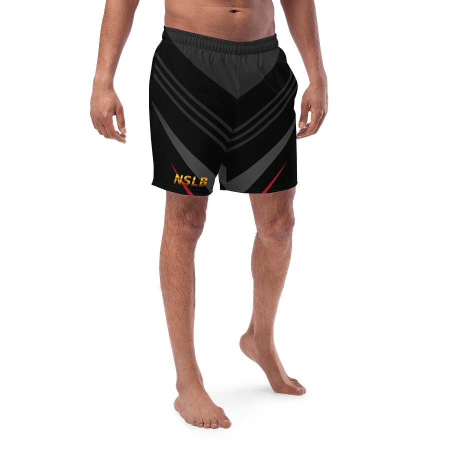 Chevron Contrast Swim Trunks product image (1)