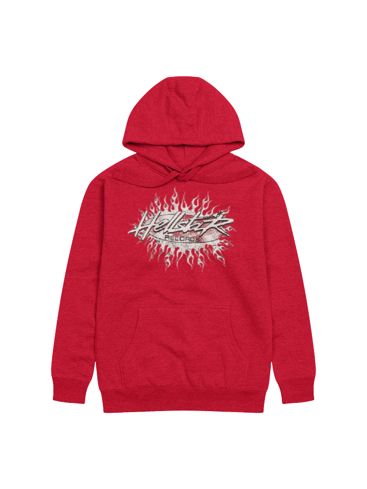 Hellstar Studios Records Hoodie Red product image (1)