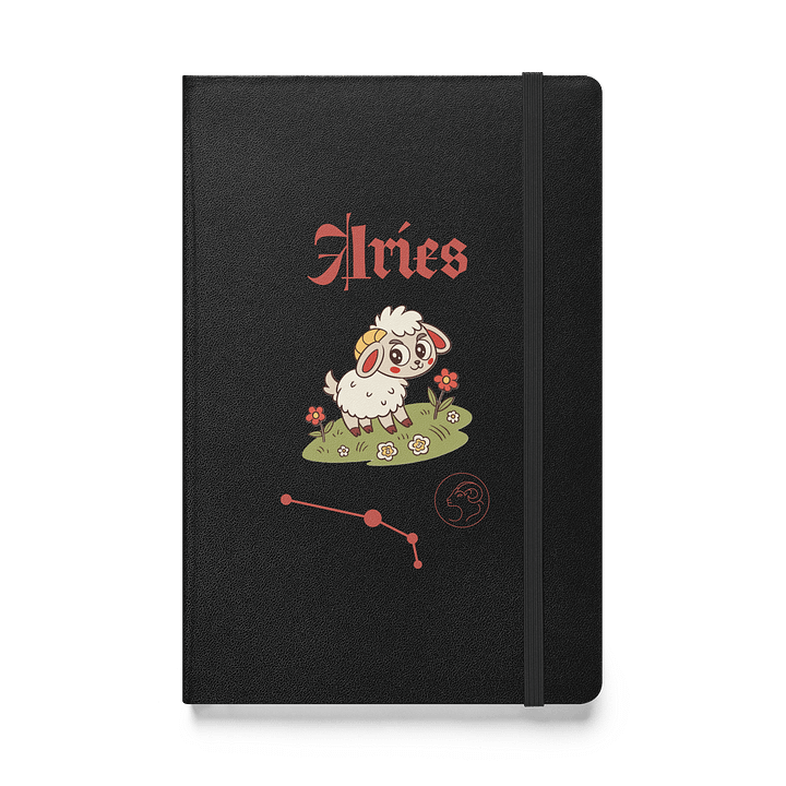 Aries Constellation Hardcover Notebook product image (1)