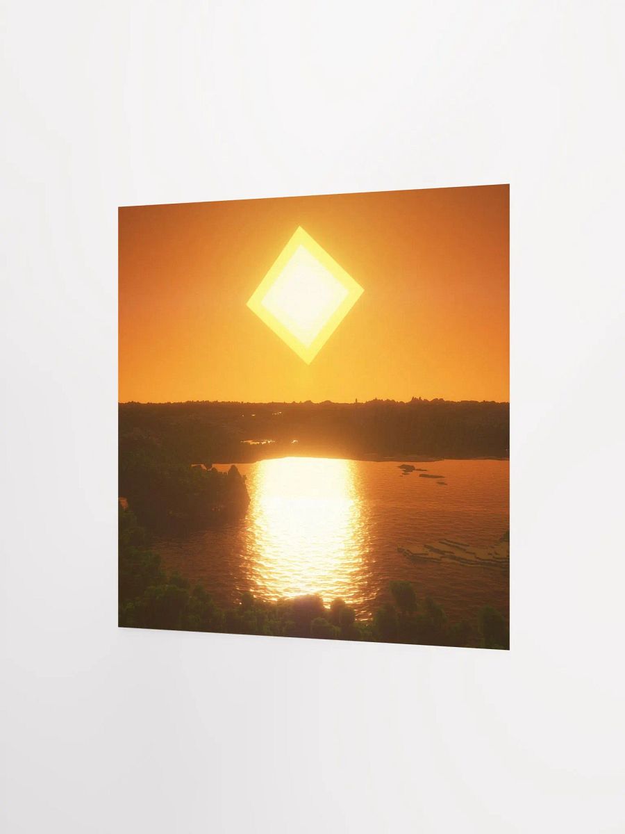 8K Minecraft Render Poster product image (6)