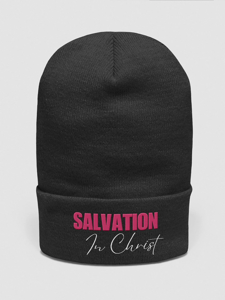 Salvation in Christ Cuffed Beanie product image (1)