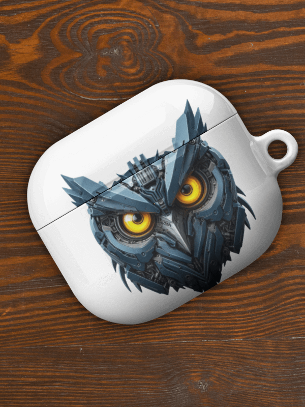 Mechanical Owl All-Over Print AirPods® Case | Ai Design product image (24)
