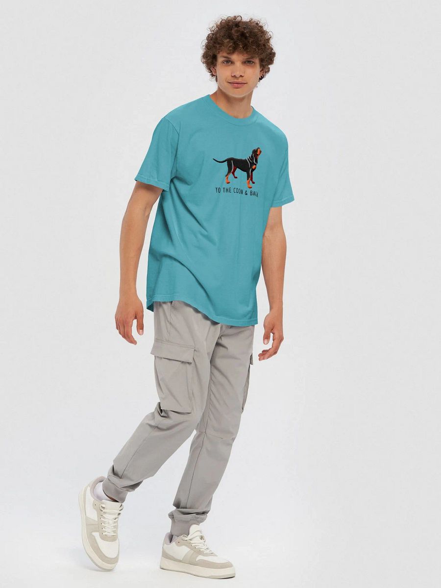 To the Coon and Back T-Shirt(Embroidered) of a Black and Tan Coonhound product image (6)